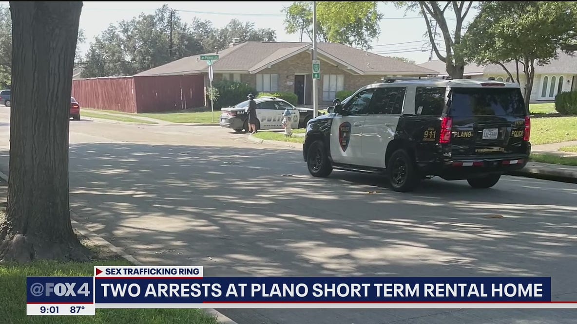 Dallas police raid Plano short term rental property used by alleged sex trafficking ring